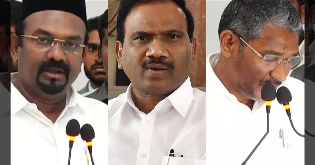 என் வீட்டு தென்னை கூனி எதிர்வீட்டுக்கு இளநீர் தந்தால் பெயர் என்ன..? ஆ.ராசா வார்த்தைப் போர்..!