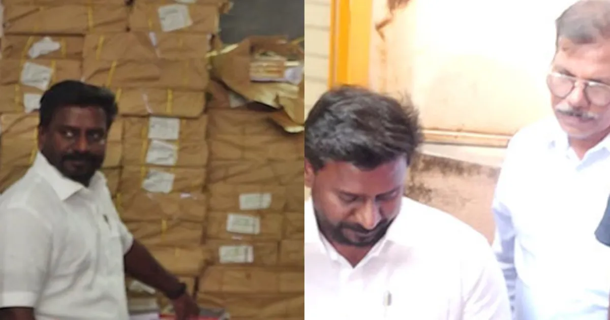 “ஜூன் 1-ல் நோட்ஸ் ரெடி… பள்ளிகளுக்கு விநியோகிக்கும் பணிகள் தீவிரம்..! அமைச்சர் ராஜ்மோகன் அதிரடி ஆய்வு..!!