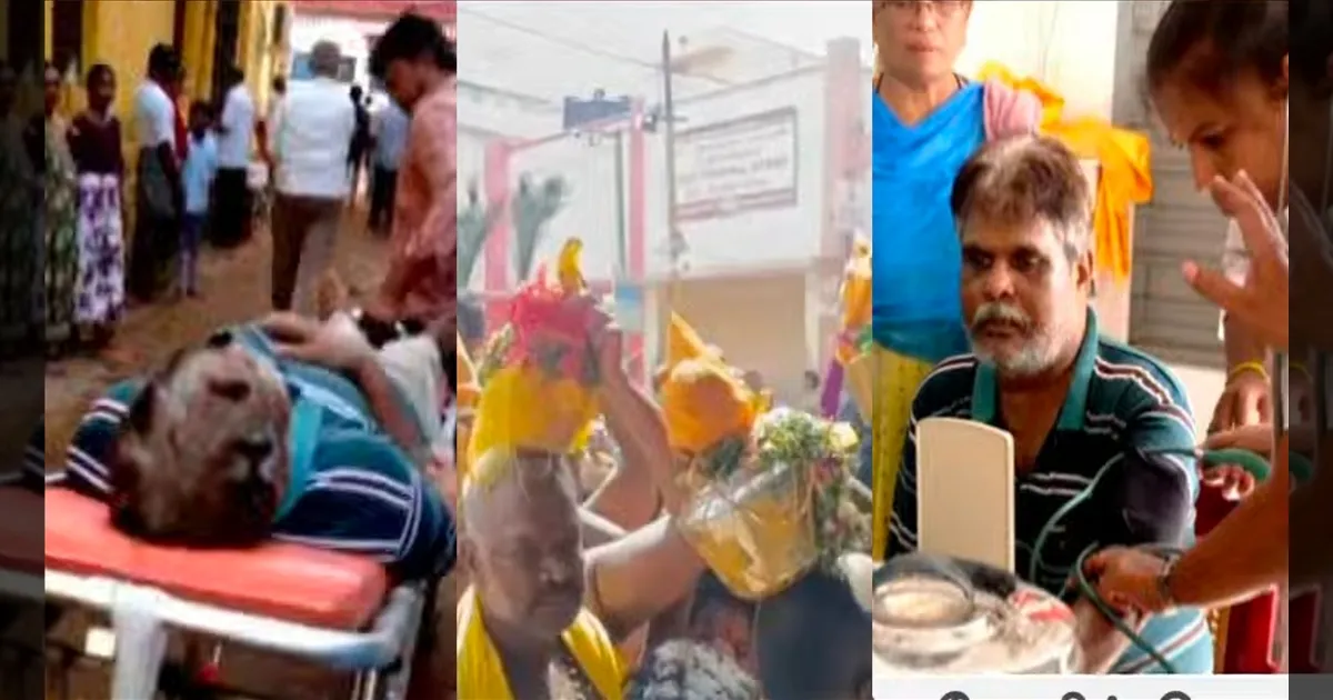 திருப்பரங்குன்றத்தில் கட்டுக்கடங்காத கூட்டம்..!! மயங்கிய பக்தர்கள்... பதற்றம்..!!