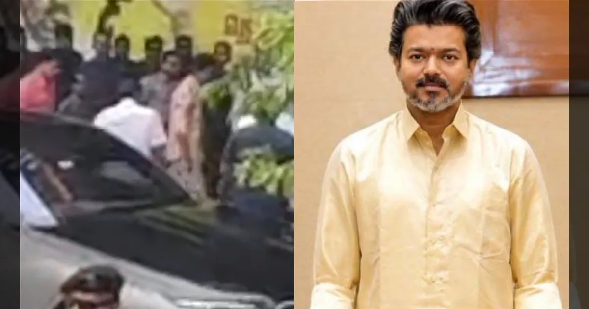 பட்டு வேட்டி, சட்டையில் மாஸ் காட்டிய முதல்வர் விஜய்..! அதிரும் அரசியல் களம்... பரபரக்கும் பனையூர்..!