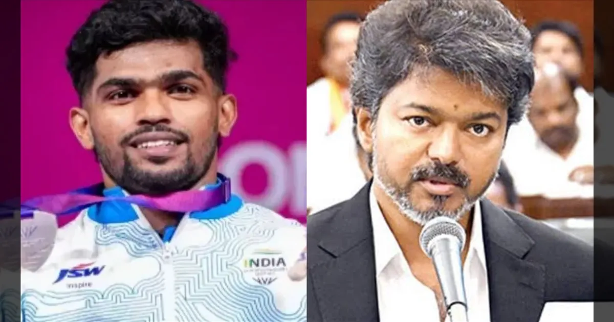 தூத்துக்குடி வீரரின் சாதனை... வெள்ளிப் பதக்கத்துடன் வீரநடை..! ரூ.30 லட்சம் ஊக்கத்தொகை அறிவித்த முதல்வர் விஜய்..!!