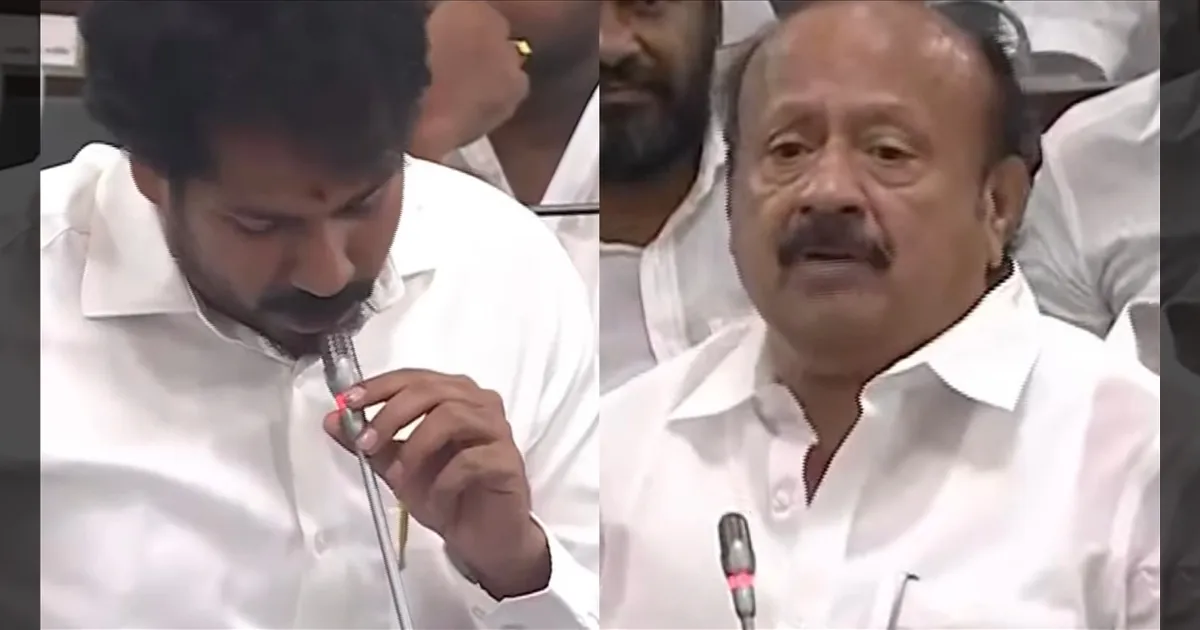 பட்ஜெட் விவாதம்..! தவெக அரசை சீண்டிய எம்.ஆர்.கே. பன்னீர்செல்வம்... பேரவையில் காரசார விவாதம்..!!