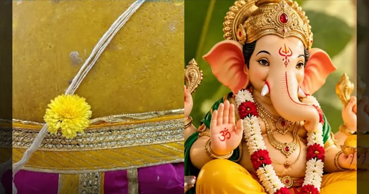 விநாயகர் சதுர்த்தி ஸ்பெஷல்... மெகா சைஸ் லட்டு பிள்ளையார்..! கடலூரில் கொண்டாட்டம்..!!