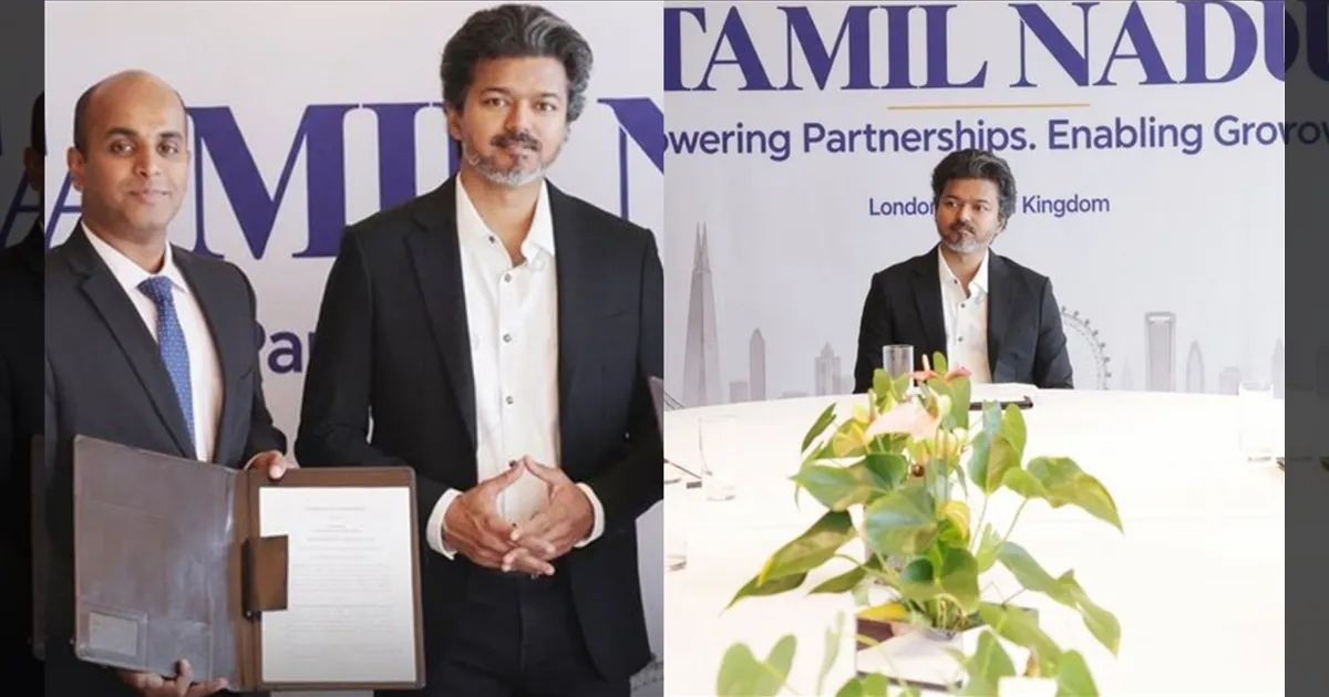 முதலீடுகளை அள்ளிக் குவிக்கும் முதல்வர் விஜய்..! மேலும் ரூ.300 கோடிக்கு புரிந்துணர்வு ஒப்பந்தம்.!