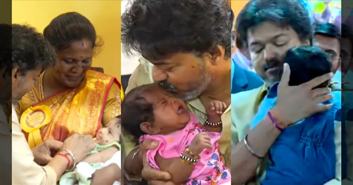 மாமாவ பாருடா செல்லம்.! மழலைகளை அள்ளிக் கொஞ்சிய முதல்வர்...! முத்த மழை..!!