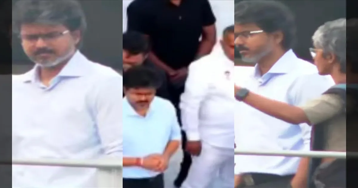 வாத்தி ரெய்டு.! தீவிரமான வடகிழக்கு பருவமழை..! செம்பரம்பாக்கம் ஏரியில் CM விஜய் அதிரடி ஆய்வு..!!