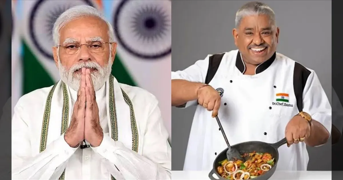 தமிழர்களின் மனம் கவர்ந்த சமையல் கலைஞர்..! செஃப் தாமுவுக்கு பிரதமர் மோடி எழுதிய உருக்கமான கடிதம்..!