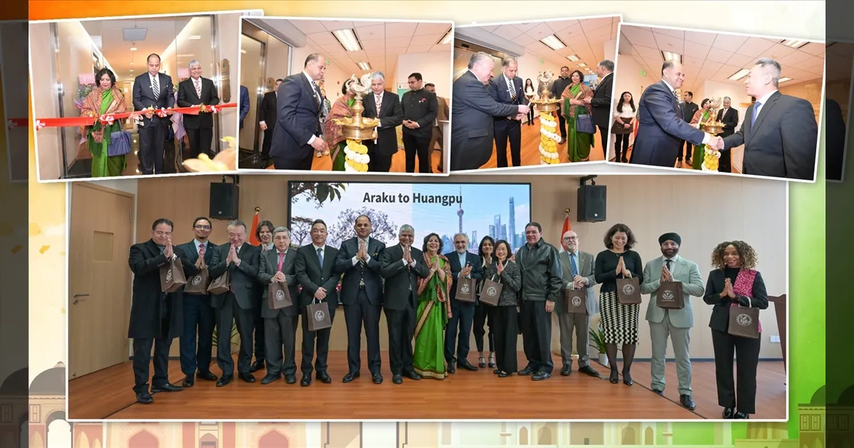 இந்தியா - சீனா மீண்டும் கைகோர்ப்பு! ஷாங்காயில் பிரமாண்ட தூதரகம் திறப்பு! புதிய அத்தியாயம் துவக்கம்!