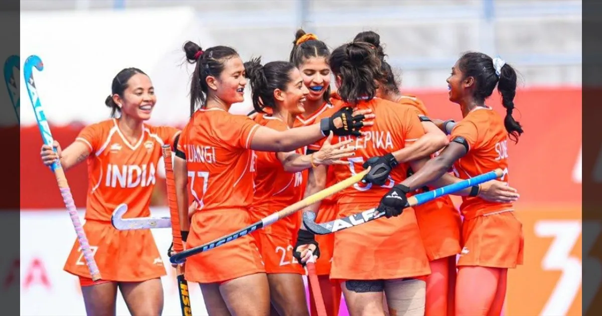 இந்தோனேசியாவை துவம்சம் செய்த இந்தியா! 17-1 என இமாலய வெற்றி! ஹாக்கியில் கோல் மழை!