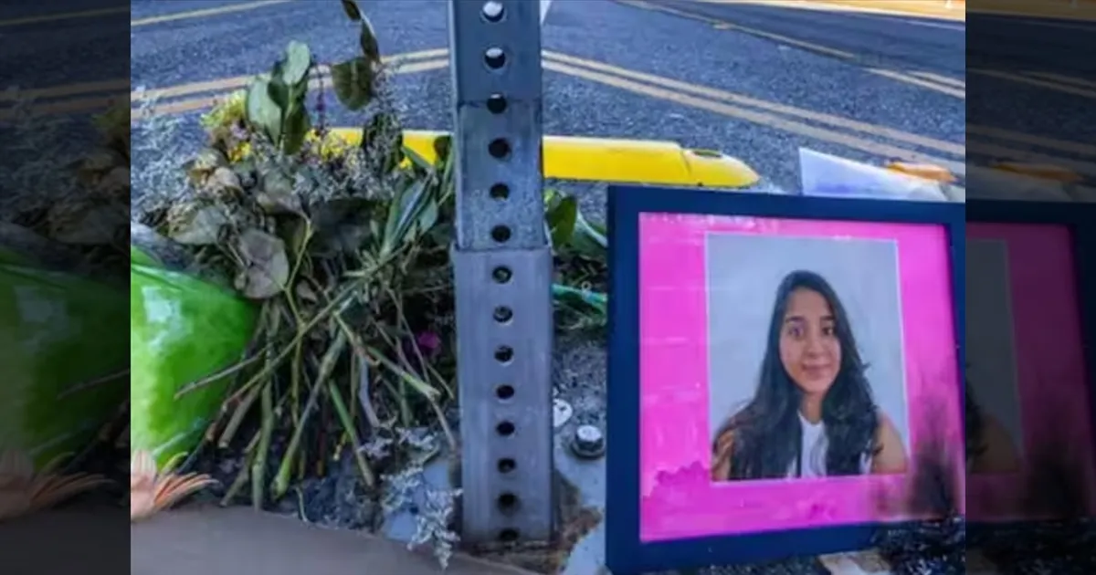 அமெரிக்காவில் போலீஸ் வாகனம் மோதி இந்திய மாணவி பலி!! ரூ.262 கோடி இழப்பீடு கொடுக உத்தரவு!!