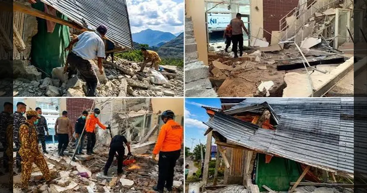 இந்தோனேசியாவை உலுக்கிய நிலநடுக்கம்! பலி எண்ணிக்கை 38 ஆக உயர்வு: 50-க்கும் மேற்பட்டோர் காயம்! 