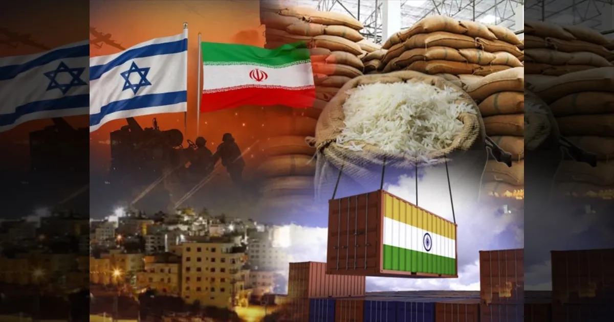 ஈரானால் இந்தியாவுக்கு புது தலைவலி!!  ரூ.2,000 கோடி மதிப்பிலான 12 லட்சம் டன் பாசுமதி அரிசி தேக்கம்!