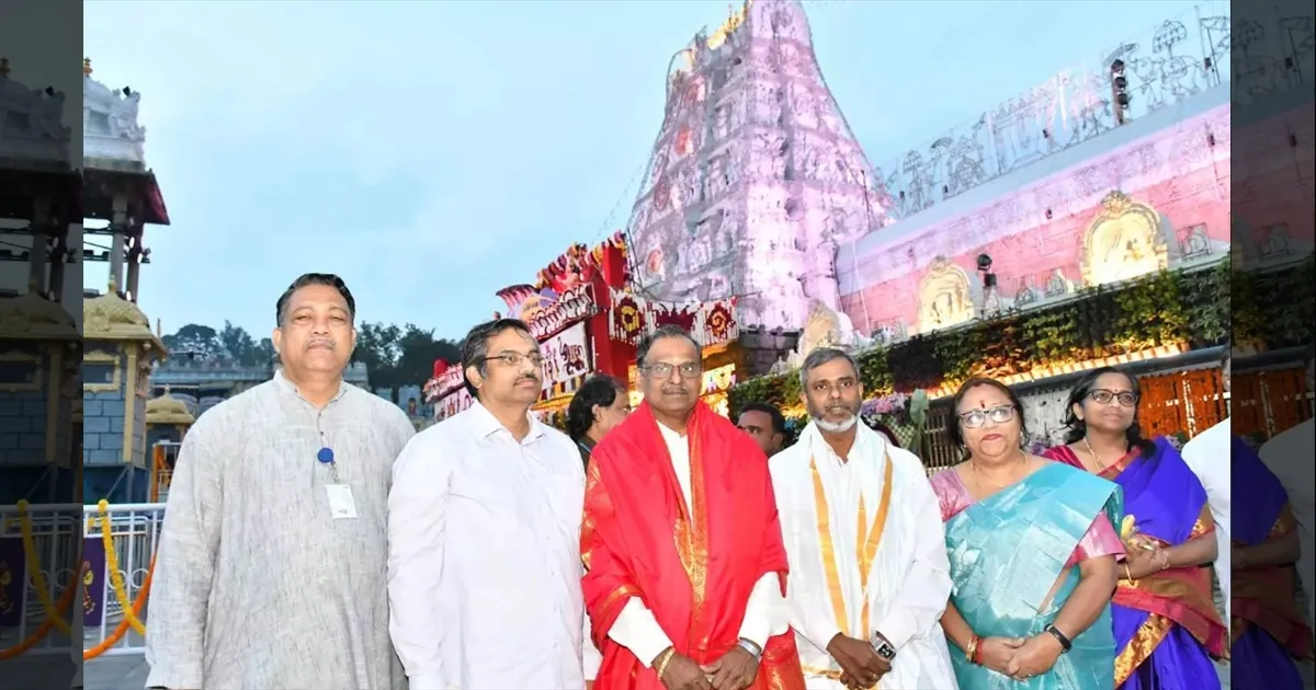 நாளை மறுநாள் விண்ணில் பாயும் 2026ன் முதல் ராக்கெட் PSLV-C62!!  இஸ்ரோ தலைவர் திருப்பதியில் வேண்டுதல்!!