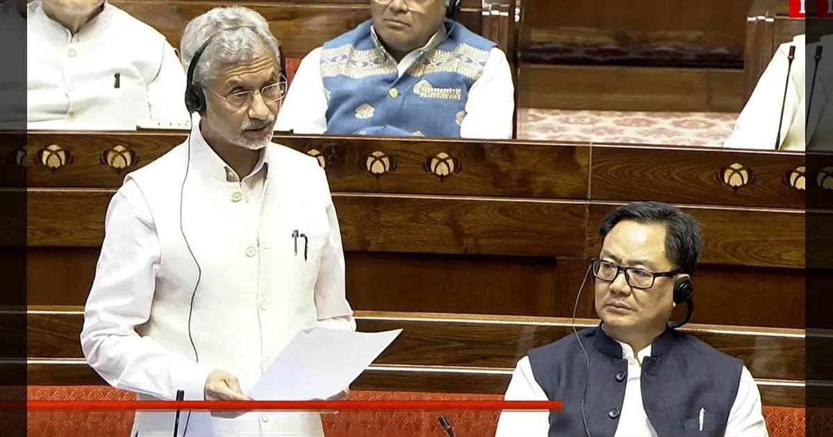 ஈரான் -இஸ்ரேல் , அமெரிக்கா போர்! மேற்காசியாவில் நிலவரம் என்ன?  பார்லி.,யில் ஜெய்சங்கர் விளக்கம்!