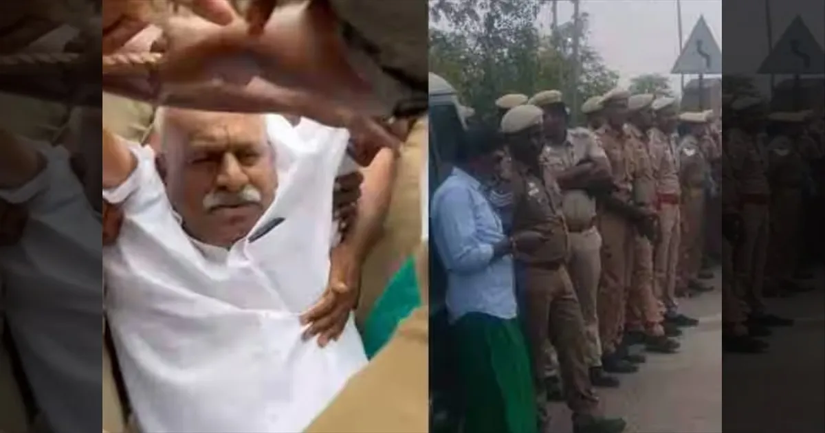 முருகன் கோவிலை அகற்ற முயற்சி!!  திருப்பூரில் வெடித்தது போராட்டம்! 200க்கும் மேற்பட்டோர் கைது! தள்ளுமுள்ளு!