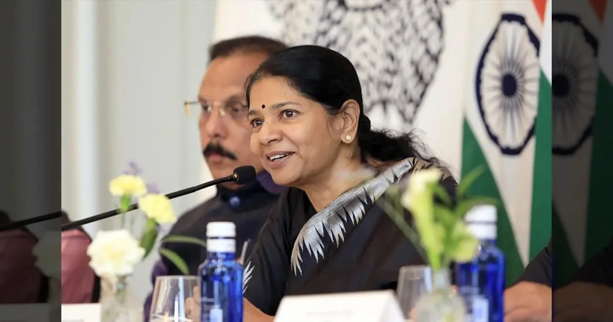 தேசியமொழி எது? ஸ்பெயினில் கனிமொழி Thug ரிப்ளை.. இப்படி சொல்லுவாங்கனு எதிர்பார்க்கலைல..!