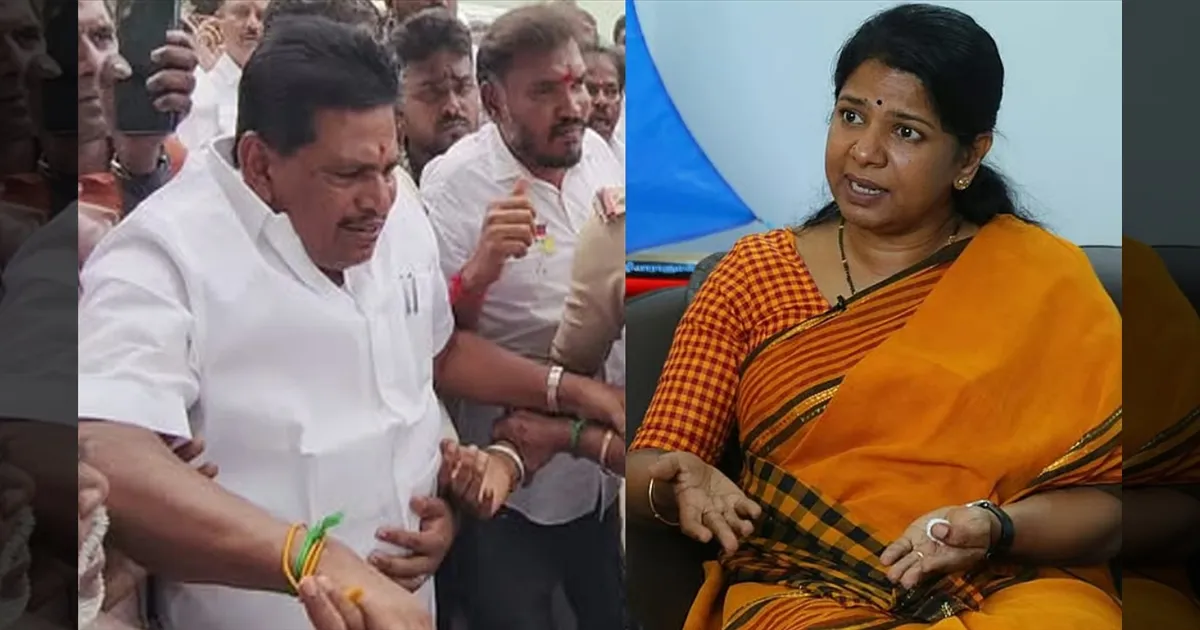 அடக்குமுறைகளுக்கு திமுக ஒருபோதும் அடிபணியாது..! அனிதா ராதாகிருஷ்ணன் கைது! கனிமொழி ஆவேசம்!