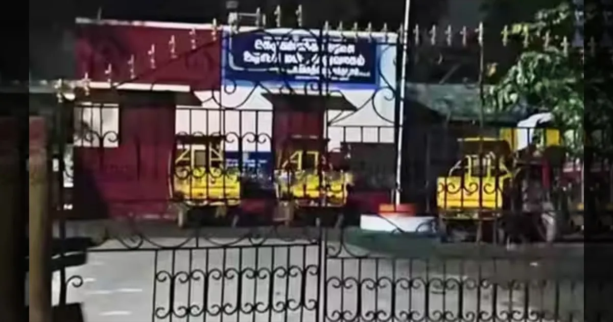 கெருகம்பாக்கம் ஊராட்சி அலுவலகத்தில் கட்டுக்கட்டாக பணம்! நள்ளிரவு ரெய்டு! ரூ.14.25 லட்சம் பறிமுதல்!