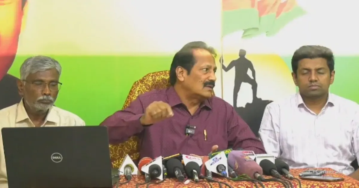 கள் விஷம்; உணவல்ல... சீமானை கைது பண்ணுங்க... கிருஷ்ணசாமி அதிரடி!!