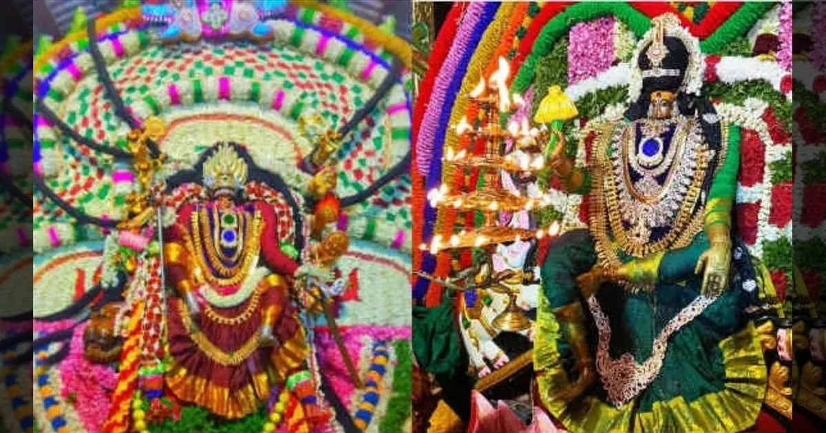 குலசேகரன்பட்டினம் தசரா திருவிழா கொடியேற்றத்துடன் தொடங்கியது! காப்பு கட்டி விரதத்தைத் தொடங்கிய பக்தர்கள்!