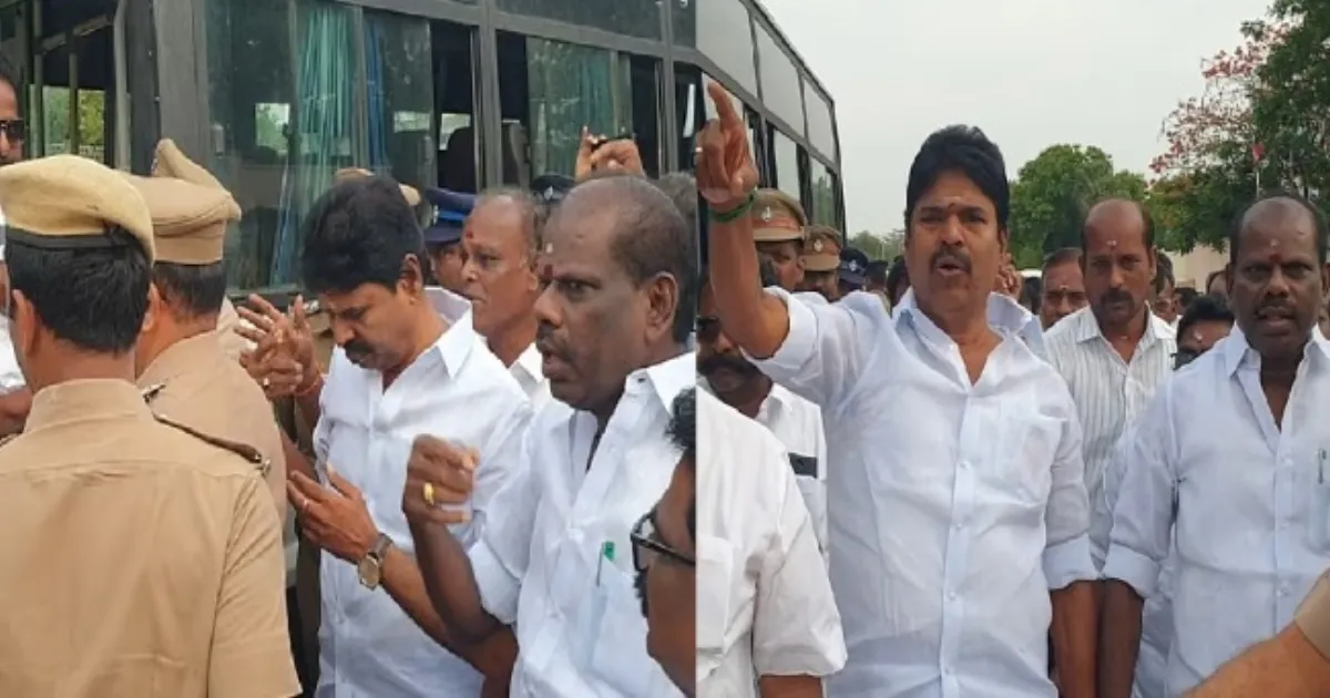 அதிமுக மாஜிக்களை கொத்தாக தூக்கிய போலீஸ்.. அரக்கோணத்தில் பரபரப்பு..!