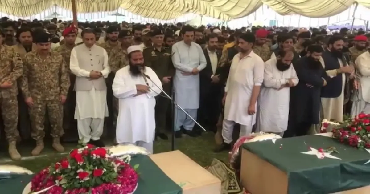 Terrorist killed by Operation Sindoor.. Pakistan defence officials participated in final rites
