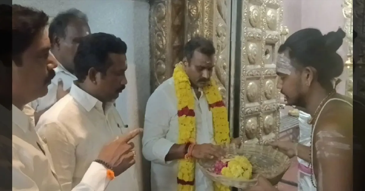 திருவொற்றியூர் கோயில்களில் எல். முருகன் வழிபாடு! ஆன்மீக பயணத்தில் அரசியல் பேட்டி இல்லை என மறுப்பு!