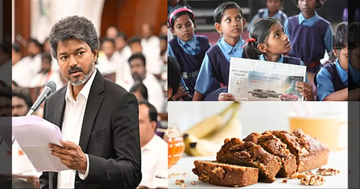 குழந்தைகள் தின SPECIAL..! சாக்லேட் முதல் அன்னாசி வரை… மாணவர்களுக்கு கேக் விருந்து..!
