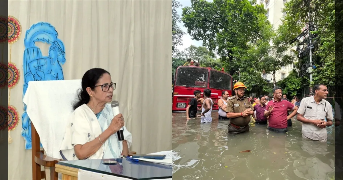 BJP Blames Mamata's Negligence for Kolkata Flood Deaths: 11 Killed in Record Rains
