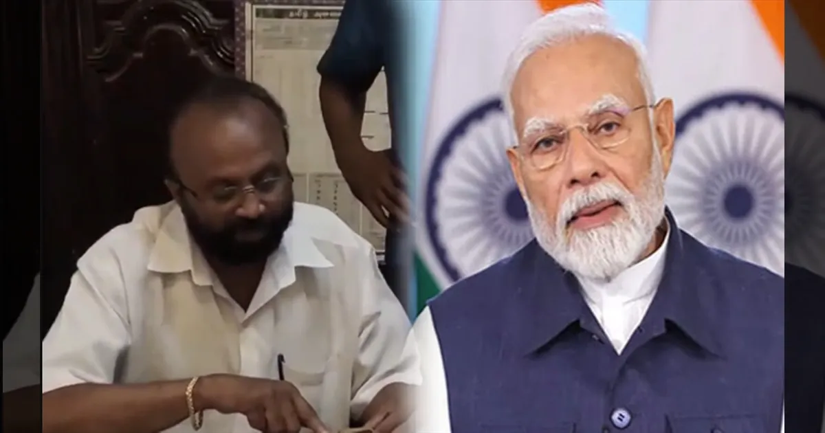 பிரதமர் மோடி பாராட்டிய தமிழர்!!  நாடே திரும்பி பார்க்கும் சாதனை.. மனதின் குரலால் வெளிவந்த உண்மை!!