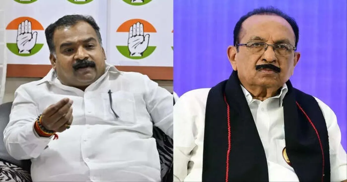 “ஒத்த வார்த்தைக்கு தான் மரியாதை கொடுத்து அமைதியா இருக்கேன்...” - வைகோவுக்கு மாணிக்கம் தாகூர் பதிலடி...!