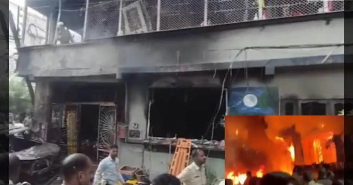 அதிகாலை பற்றி எரிந்த வீடு! உடல்கருகி 7 பேர் பலி!! ம.பி அடுக்குமாடி குடியிருப்பில் அரங்கேறிய சோகம்!