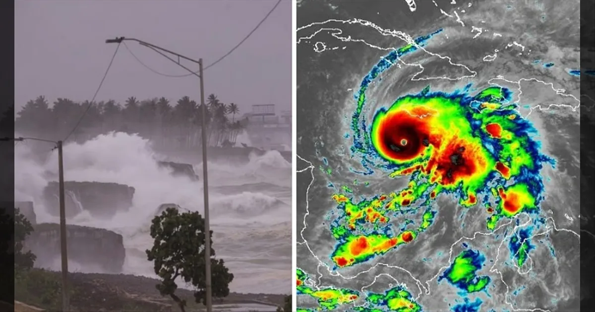 வரலாற்றியே அதிக சக்தி வாய்ந்த புயல்!  ஜமைக்காவை புரட்டிப்போட்ட மெலிசா! நடுங்கும் கியூபா!