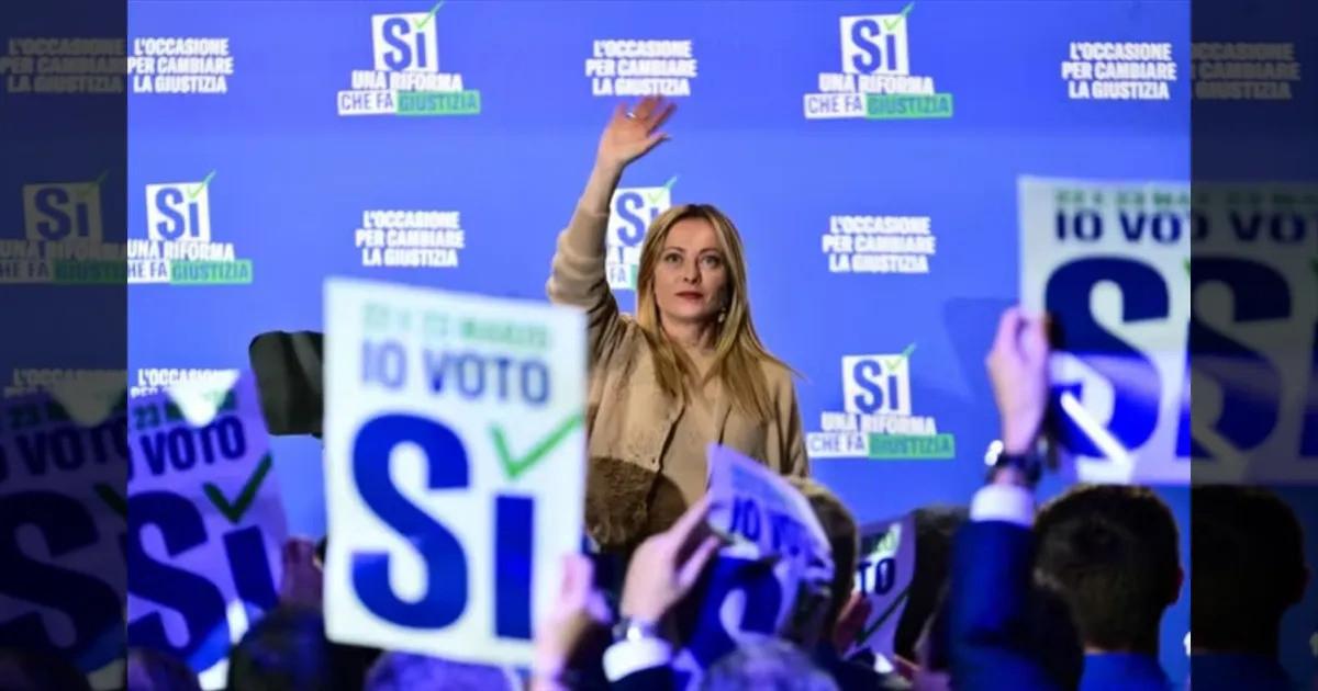 நீதித்துறை சீர்திருத்தம் அம்பேல்!! பொதுவாக்கெடுப்பில் தோல்வி!! இத்தாலி பிரதமர் மெலோனிக்கு சறுக்கல்!