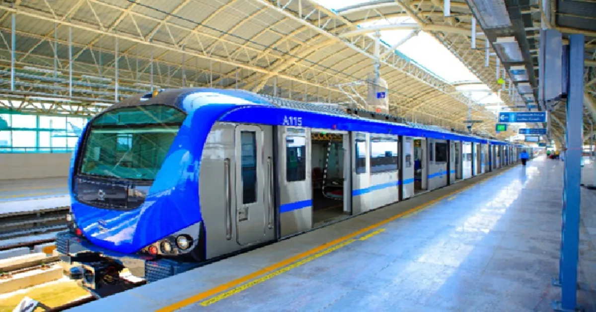 விரைவில் பூந்தமல்லி - பரந்தூர் மெட்ரோ வழித்தடம்... கிரீன் சிக்னல் காட்டிய தமிழக அரசு!!