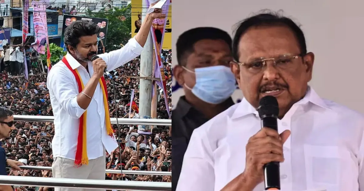 “விஜய் அமித்ஷாவின் ஸ்லீப்பர் செல்” - தவெகவிற்கு சம்மட்டி அடி... ஒரே போடாய் போட்ட ரகுபதி...!