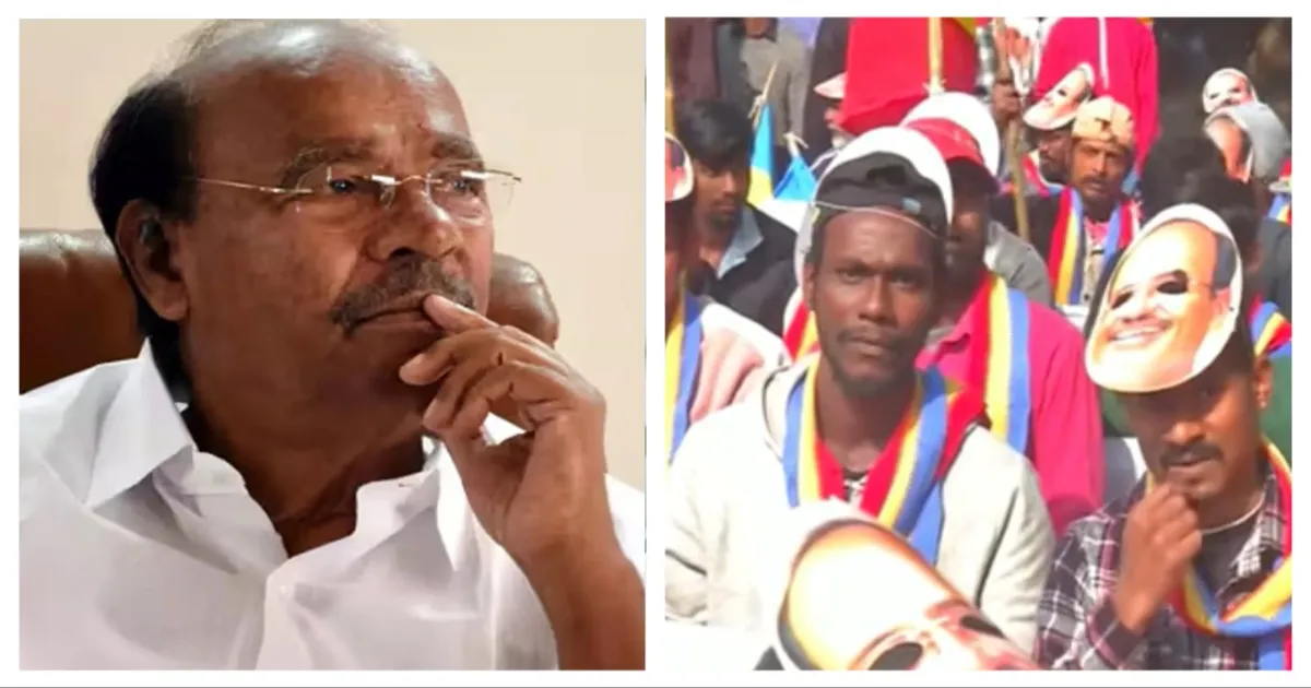 தலைக்கு ரூ.500 - டெல்லியில் கிழித்து தொங்கிய ராமதாஸ் முகமூடி... டிக்கெட்டு காசை கணக்கு பார்த்து மொத்தமா போச்சே...!