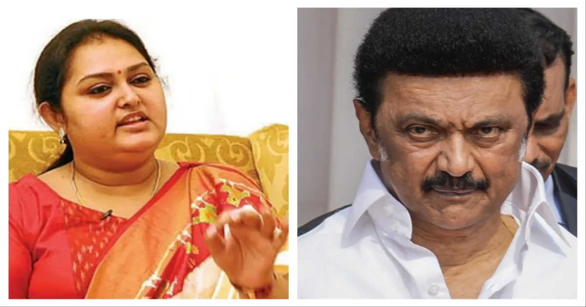 2031 வரை ஸ்டாலின் உயிரோடு இருந்தால்... நடிகை விந்தியா சர்ச்சை பேச்சு... ஷாக்கில் திமுக...!