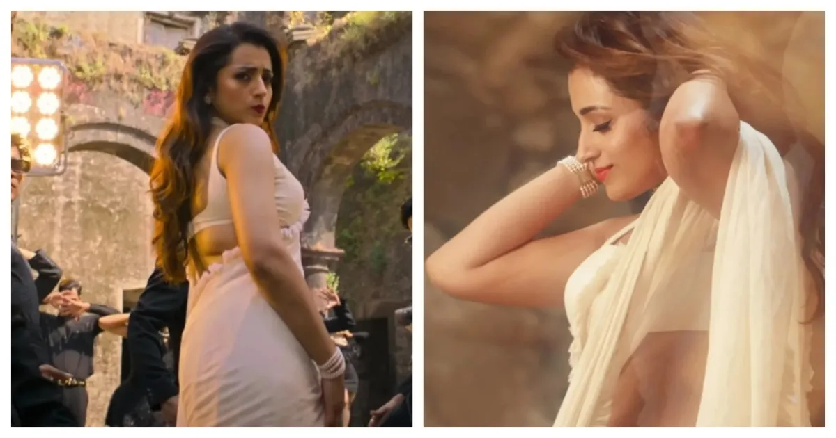 Trisha Sugar Baby song viral pics 