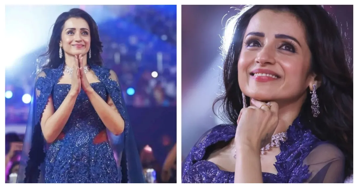 Trisha Krishnan Thug life audio launch photos 