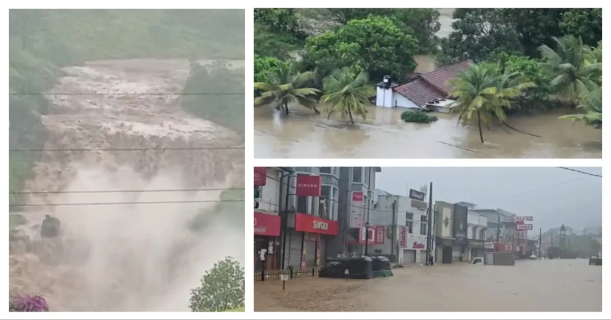 இலங்கையை புரட்டிப் போட்ட 'டிட்வா' புயல் - மழை வெள்ளம், மண் சரிவில் சிக்கி 40 பேர் பலி...! 