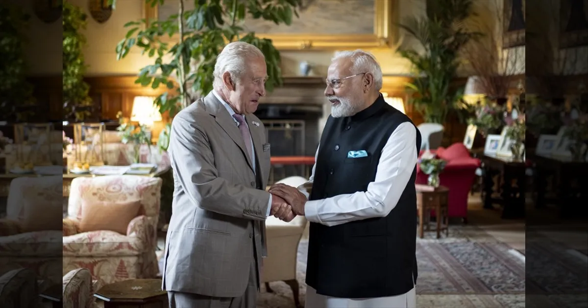 pm modi meets british monarch