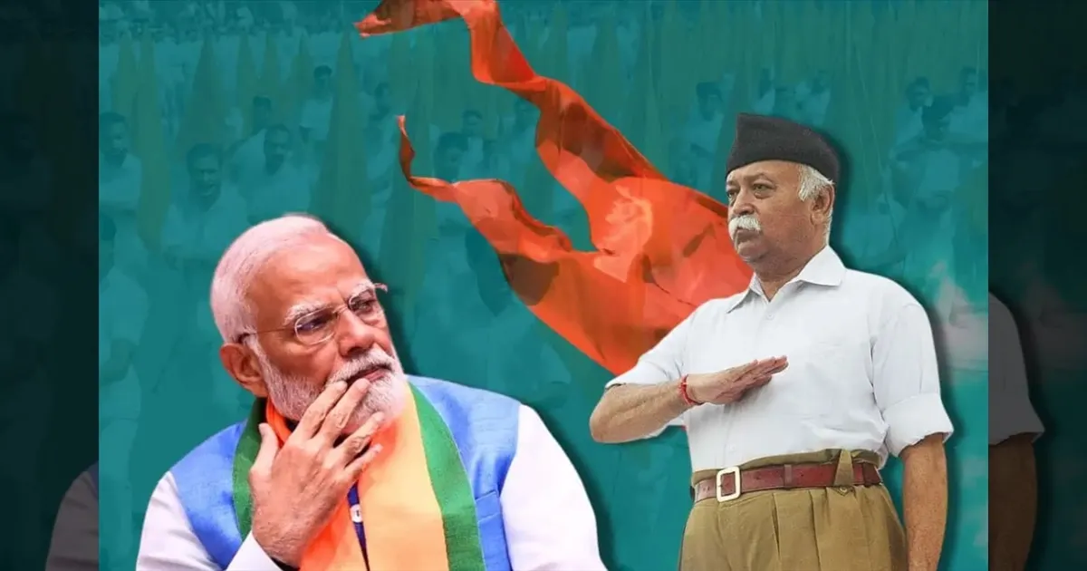 RSS நுாற்றாண்டு நிறைவு விழா!  அஞ்சல் தலை வெளியிட்டார் பிரதமர் மோடி! டெல்லியில் கோலாகலம்!