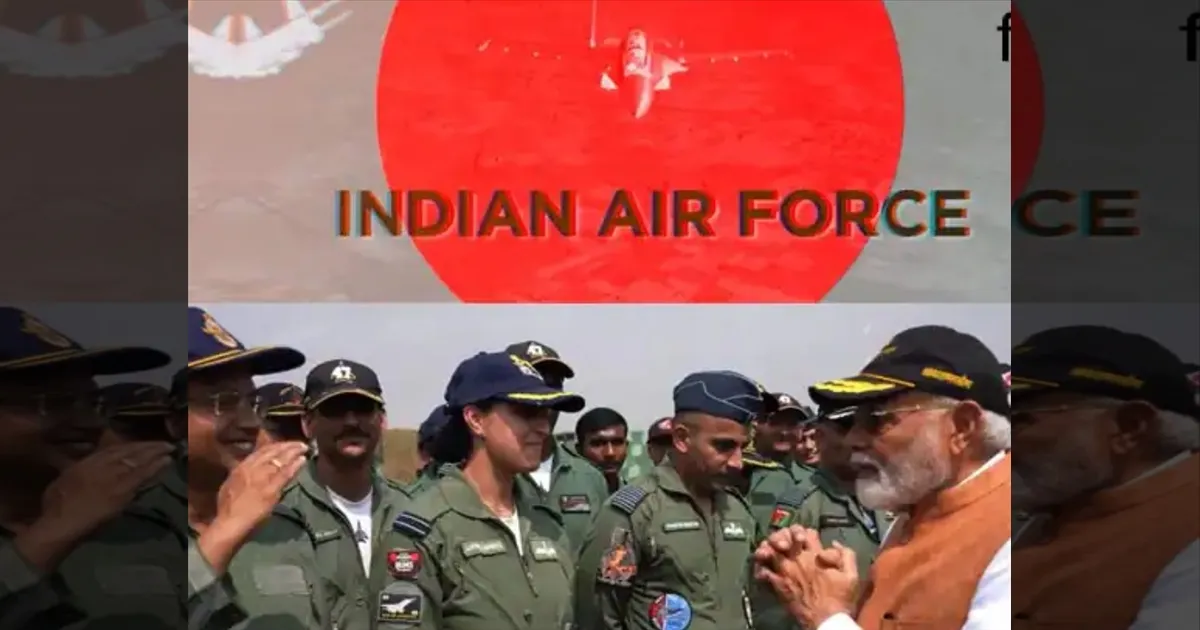 இந்தியாவின் பெருமை!விமானப்படை வீரர்களை கவுரவித்த பிரதமர் மோடி!! ஜனாதிபதி முர்முவும் வாழ்த்து!
