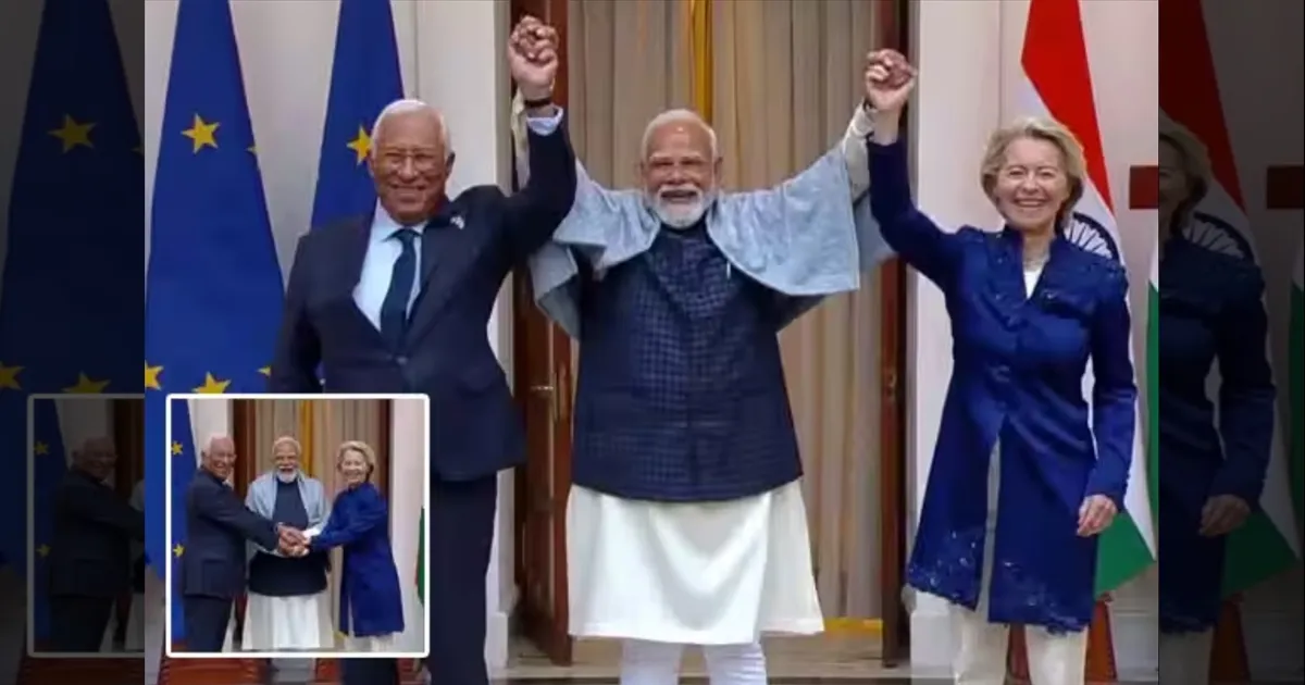 கையெழுத்தானது இடைக்கால தடையற்ற வர்த்தக ஒப்பந்தம்!! வரலாறு படைத்தது இந்தியா - ஐரோப்பிய யூனியன்! 