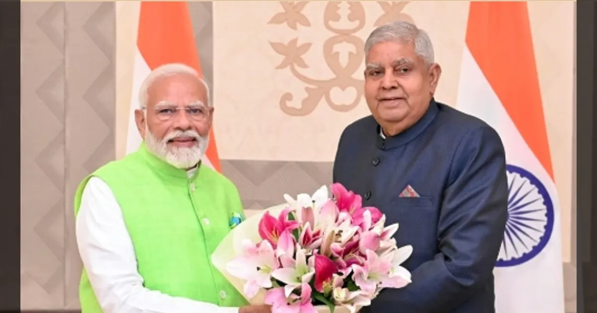 ஜெகதீப்பின் ராஜினாமா ஏற்கப்பட்டதும் மோடி போட்ட ட்வீட்.. பிரச்னை பெருசு தானோ?
