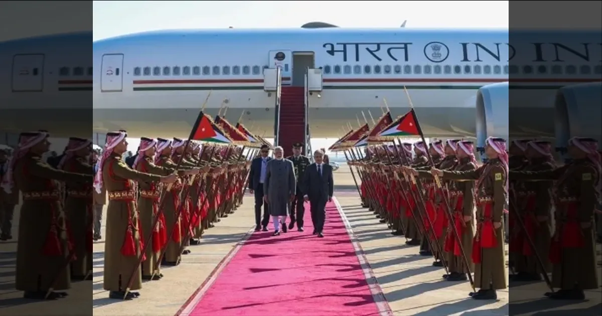 பயங்கரவாதத்திற்கு எதிரான நிலைப்பாடு! ஜோர்டான் நாடுக்கு பிரதமர் மோடி பாராட்டு!