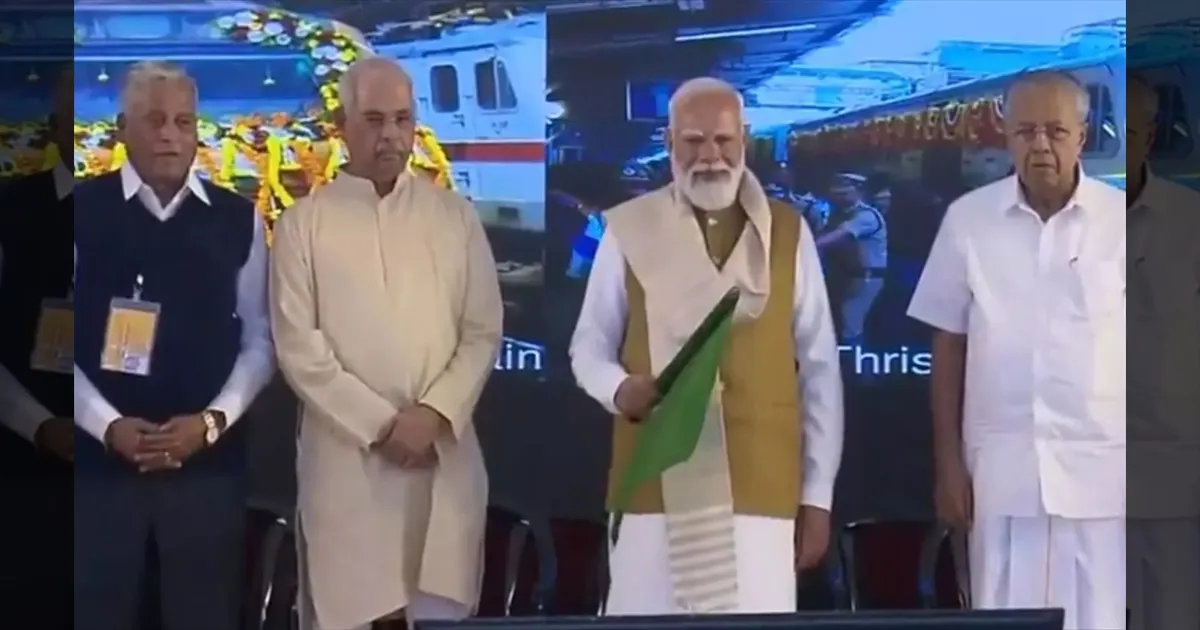 அம்ரித் பாரத் ரயில் சேவை துவக்கம்!! மத்திய அரசின் திட்டத்திற்கு கைமேல் பலன்! மோடி பெருமிதம்!