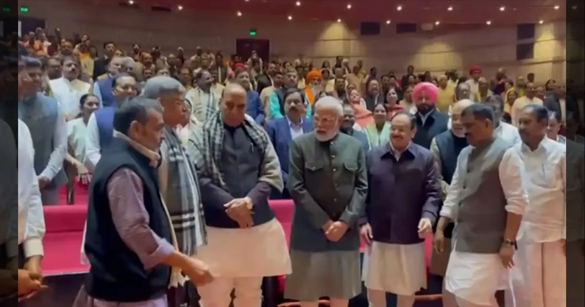 NDA எம்பிக்கள் கூட்டத்தில் பிரதமர் அதிரடி உத்தரவு! மோடியின் புதிய மாஸ்டர் பிளான்! பொடி வைத்து பேசும் கிரண் ரிஜிஜூ!!