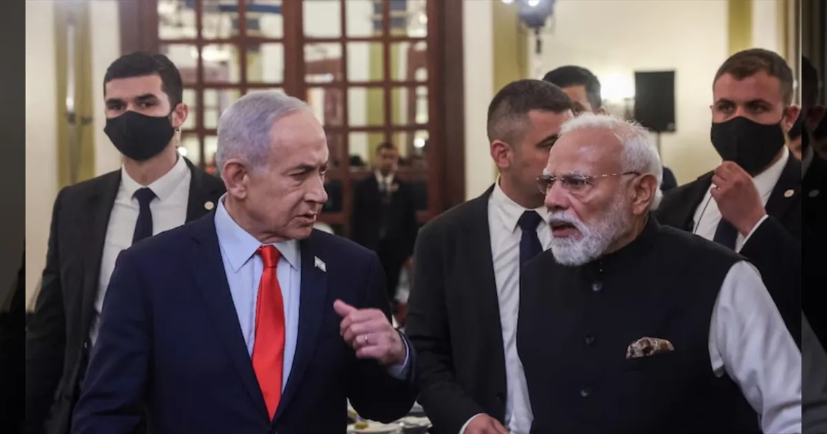 ஹலோ நெதன்யாகு!! போர் நிறுத்தம் உடனே வேணும்!!  இஸ்ரேல் பிரதமரிடம் மோடி போனில் வலியுறுத்தல்!